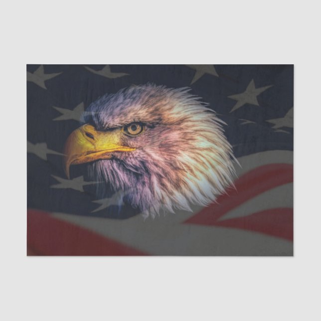 American Bald Eagle Seidenpapier (Vorderseite)