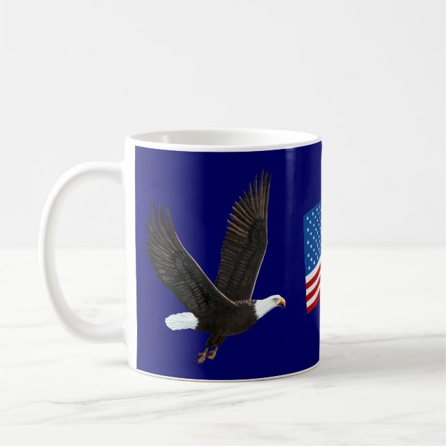 American Bald Eagle Tasse (Links)