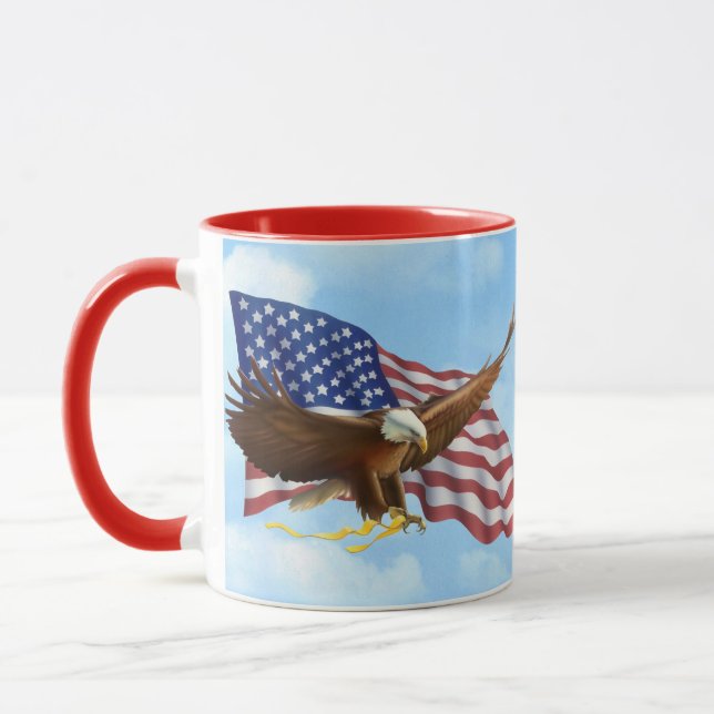 American Bald Eagle Tasse (Links)