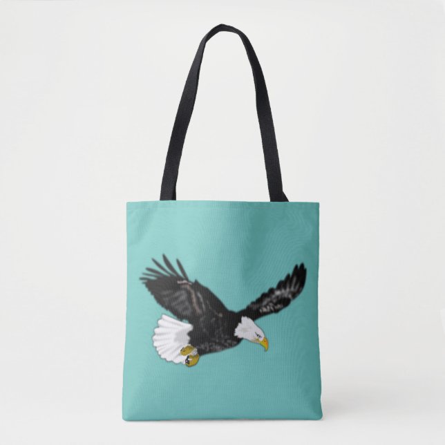 American Bald Eagle Tote Bag (Vorderseite)