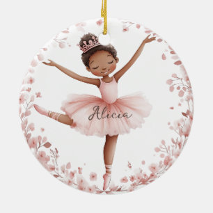 American Ballerina Keramik Ornament