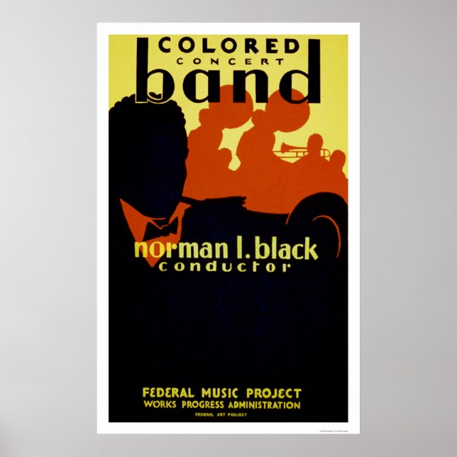 American Band 1936 WPA Poster (Vorne)