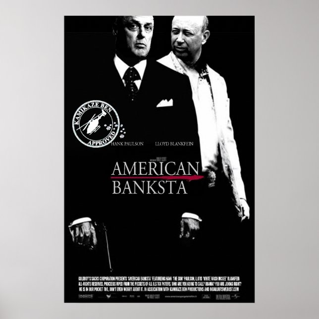 AMERICAN BANKSTA POSTER (Vorne)