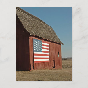 American Barn Postkarte