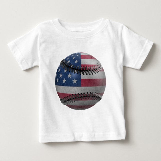 American Baseball Baby T-shirt (Vorderseite)