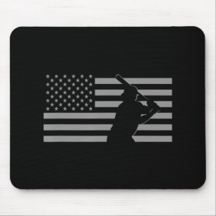 American Baseball Baseball Mousepad