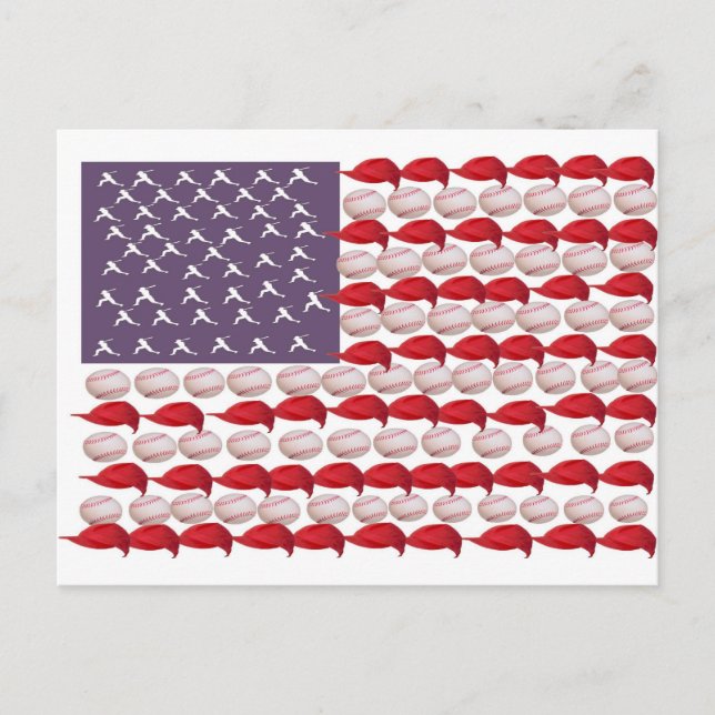 American Baseball Postkarte (Vorderseite)