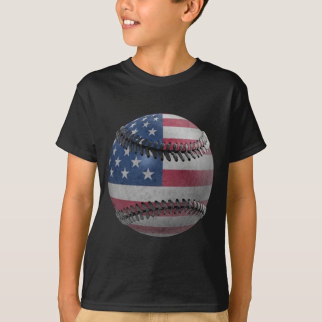 American Baseball T-Shirt (Vorderseite)