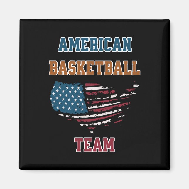 American Basketball Magnet (Vorne)