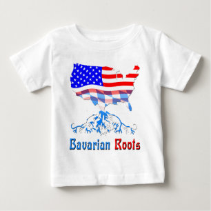 American Bavarian Roots Baby T-shirt