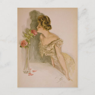 American Beauties von Harrison Fisher Postkarte