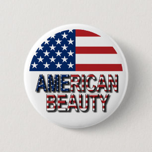 American Beauty Button