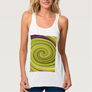 American Beautyberry Abstrakt Tank Top