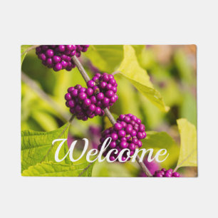 American Beautyberry Welcome Doormat Fußmatte