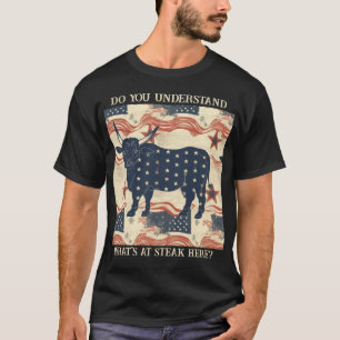 American Beef Protest T - Shirt