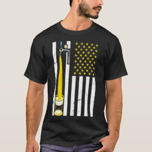 American Beer Brechen US Flag Craft Biere T-Shirt