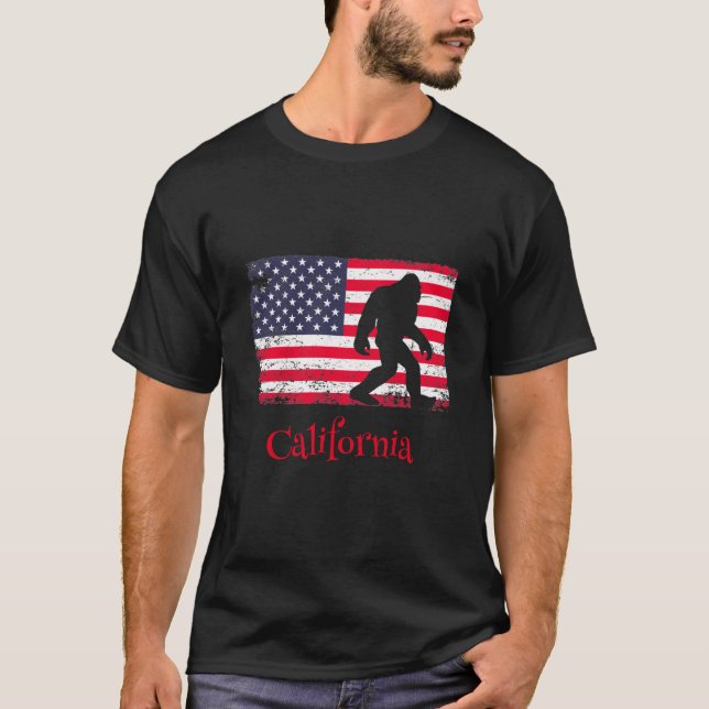 American Bigfoot California T-Shirt (Vorderseite)
