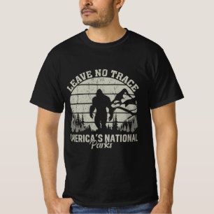 American Bigfoot verließ keine Spur-T - Shirt-Frau T-Shirt