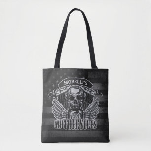 American Biker ADD NAME Skull V-Twin Motorräder