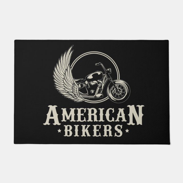 American Bikers Fußmatte (Vorderseite)