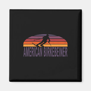 American Birkebeiner Trail Langlauf Wisco Magnet