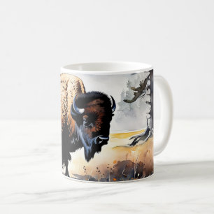 American Bison 2 Kaffeetasse