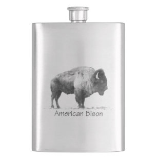 American Bison Flachmann