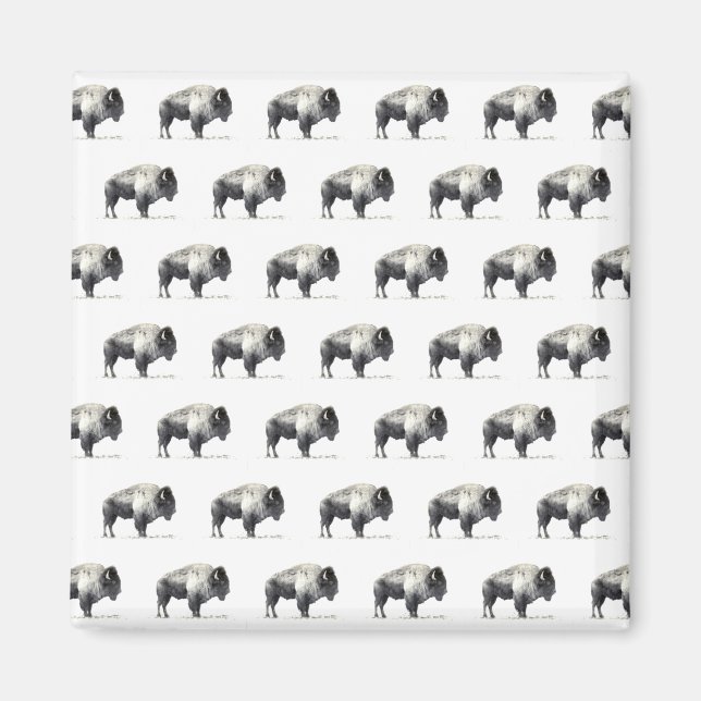 American Bison Magnet (Vorne)