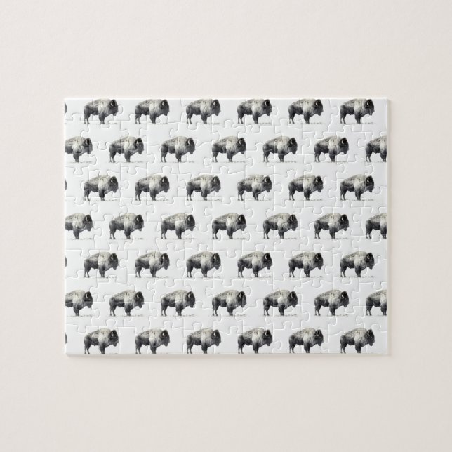 American Bison Puzzle (Horizontal)