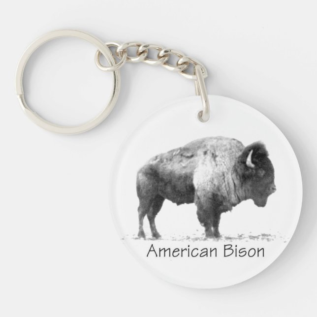 American Bison Schlüsselanhänger (Vorderseite)