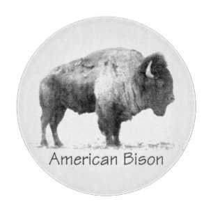 American Bison Schneidebrett