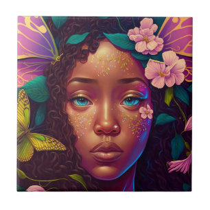 American Black Faiasy Fantasy Art Fliese