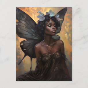 American Black Faiasy Fantasy Art Postkarte