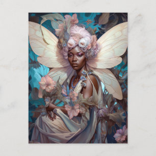 American Black Faiasy Fantasy Art Postkarte