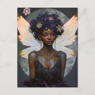 American Black Faiasy Fantasy Art Postkarte
