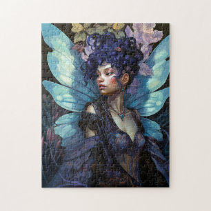 American Black Faiasy Fantasy Art Puzzle