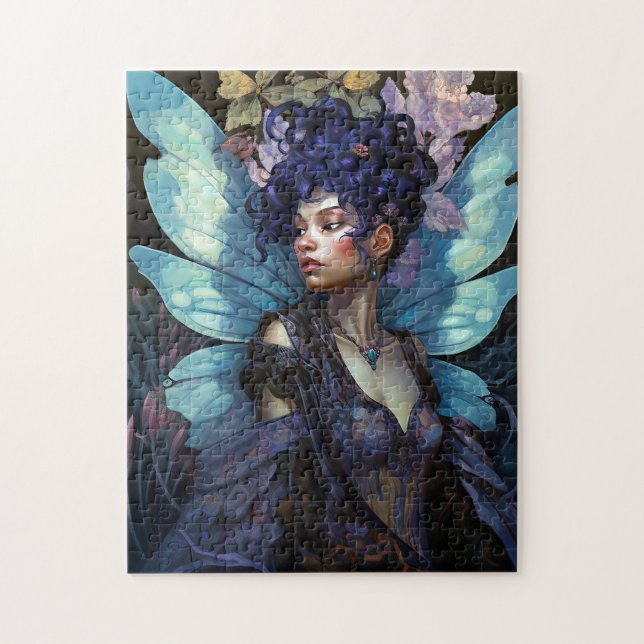 American Black Faiasy Fantasy Art Puzzle (Vertikal)