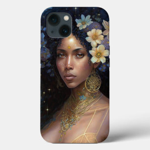 American Black Goddess Queen Fantasy Art Case-Mate iPhone Hülle
