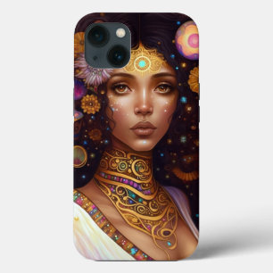 American Black Goddess Queen Fantasy Art Case-Mate iPhone Hülle