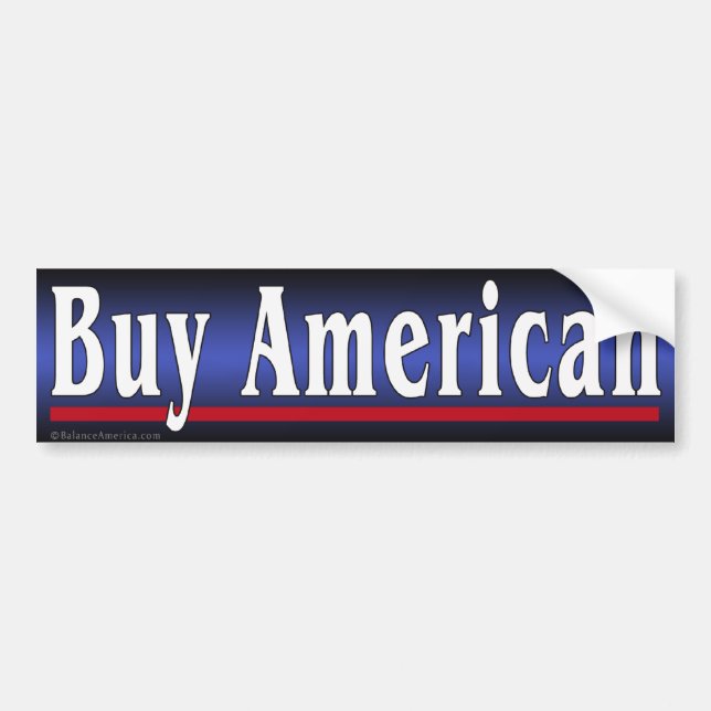American Blue Autoaufkleber kaufen (Vorne)