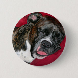 American Boxer Button