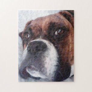 AMERICAN BOXER DOG-Puzzle Puzzle