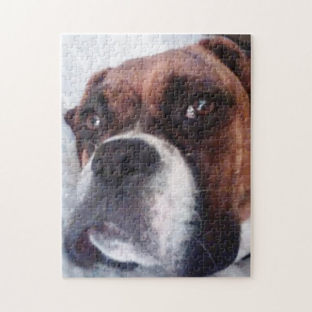 AMERICAN BOXER DOG-Puzzle Puzzle (Vertikal)