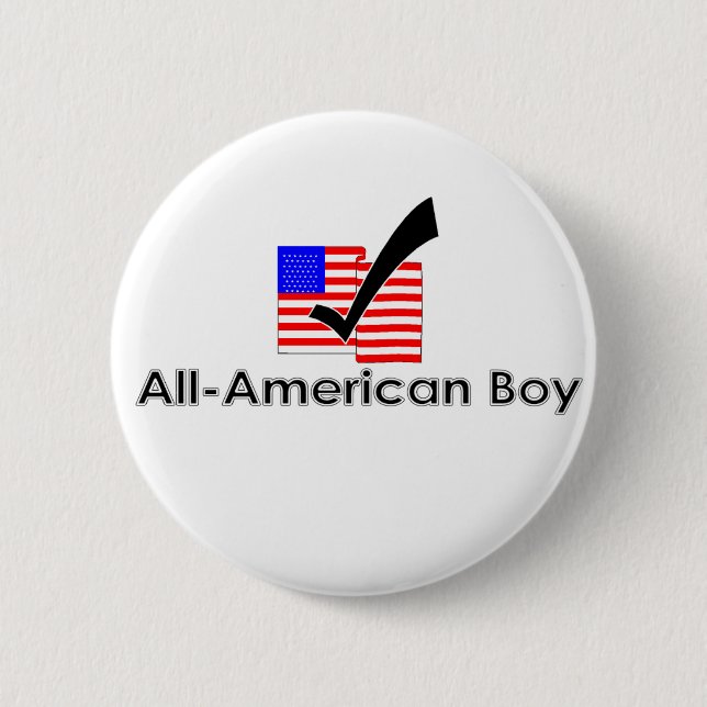 American Boy Button (Vorderseite)