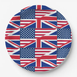 American British Flag Theme Party Paper Teller