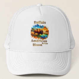 American Buffalo Bison Truckerkappe