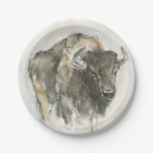 American Buffalo I Pappteller