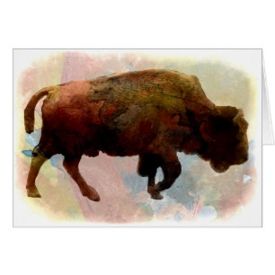 American Buffalo Jeden Anlaß Card