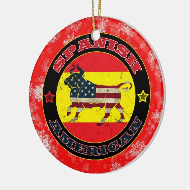 American Bull Christmas Tree Ornament (Links)