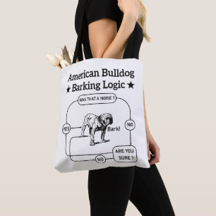 American Bulldog Barking Logic Dogs Liebhaber Welp